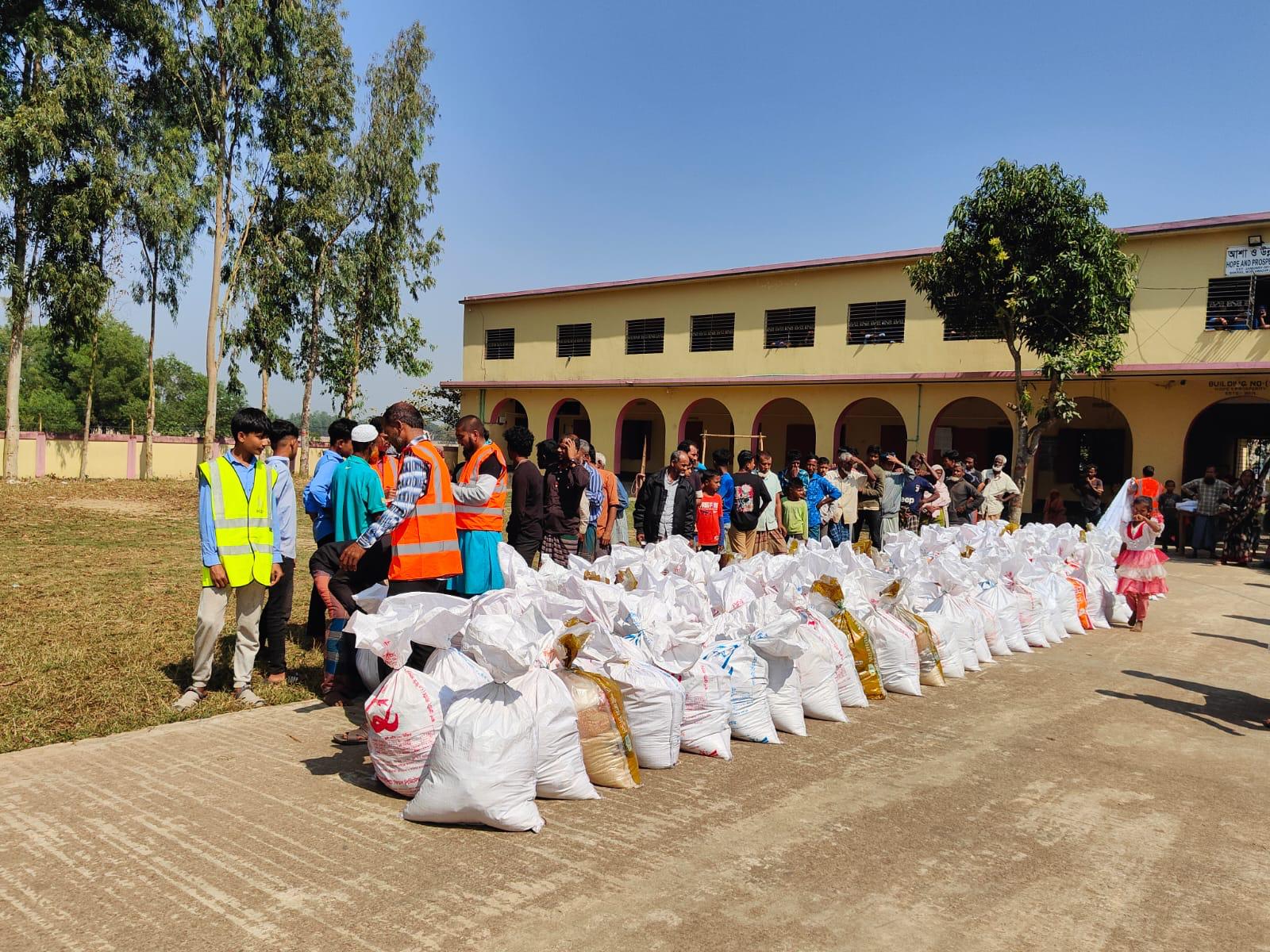 Hope and Prosperity team and supporters at the orphanage in Moulvibazar, Bangladesh